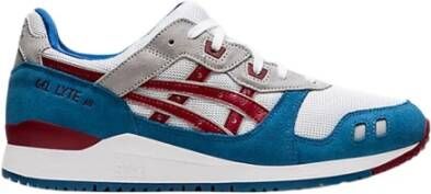 Asics GEL-LYTE III OG Blauw Suede Lage sneakers Unisex