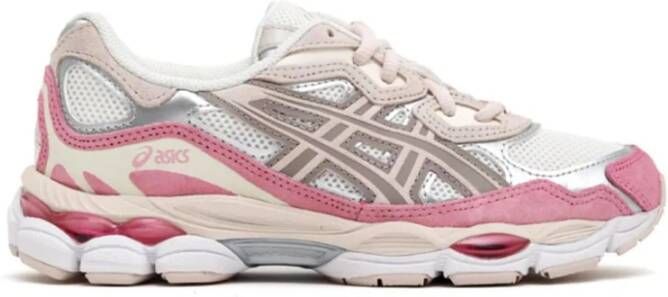 ASICS GEL NYC Cream Mineral Beige Sneakers Pink Dames