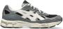 Asics GEL-NYC grey smoke grey Grijs Mesh Lage sneakers Unisex - Thumbnail 16