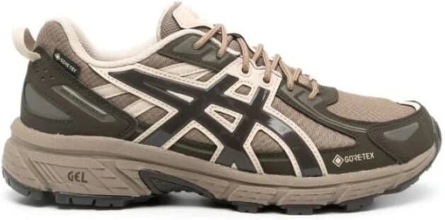 ASICS Gel Venture 6 GTX Sneakers Zwart Koffie Brown Heren