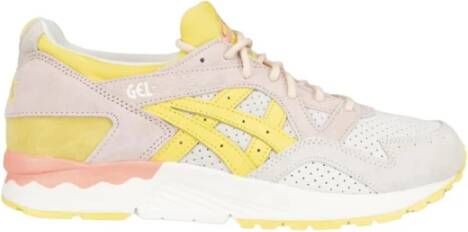 ASICS Gele Leren Sneakers Gel-Lyte V Yellow Heren