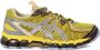 ASICS Gele Mesh Sneakers met Zilveren Accenten Yellow - Thumbnail 1