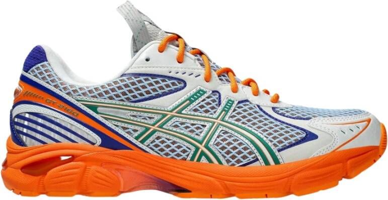 ASICS Lava Orange Jasper Green Hardloopschoenen Multicolor Heren