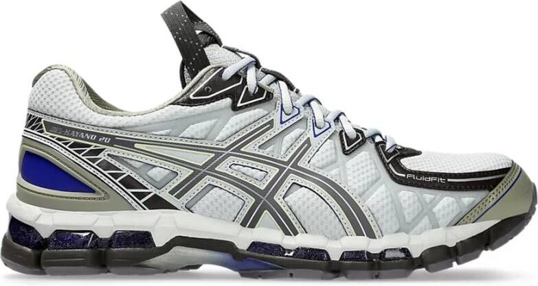 ASICS Grijze Sneakers met Fluidfit Technologie Gray Heren