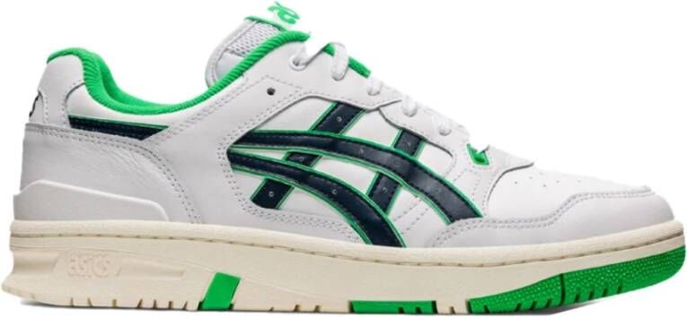 ASICS Groene leren sneakers Ex89 Green Heren