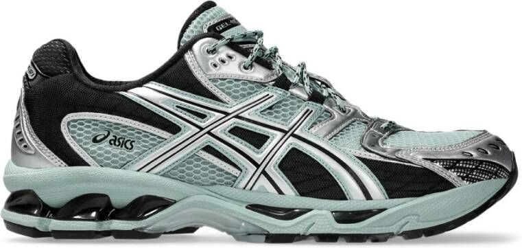 ASICS Reflecterende Mesh Sneakers met GEL Technologie Green Heren