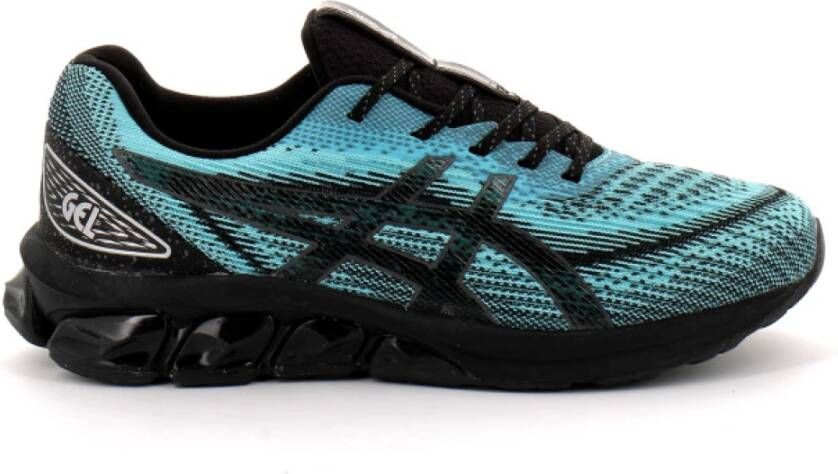 ASICS Heren Stoffen Sneakers Stijlvol en Comfortabel Blauw Heren