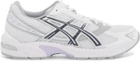 ASICS Mesh & Faux Leather Sneakers met Gel™ Technologie White Heren