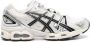 ASICS Mesh Panel Gel-Nimbus 9 Sneakers Crème Zwart Beige Heren - Thumbnail 1