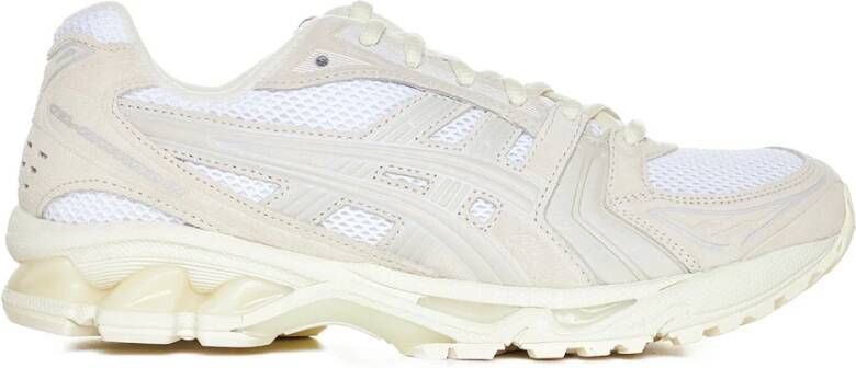 ASICS Mesh Panelled Sneakers White Dames