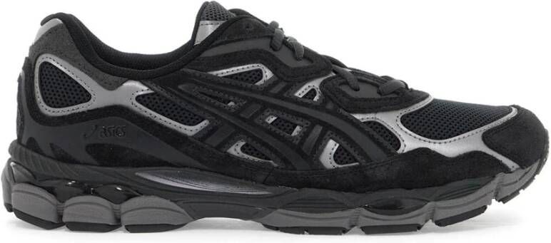 ASICS Mesh Sneakers met GEL Technologie Black Heren