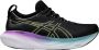 ASICS Moderne Dames Sneakers GEL Nimbus 25 Zwart Dames - Thumbnail 2