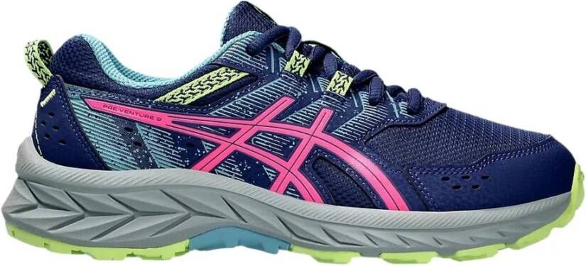 ASICS NIA Pre Venture 9 GS Sneakers Blauw Dames