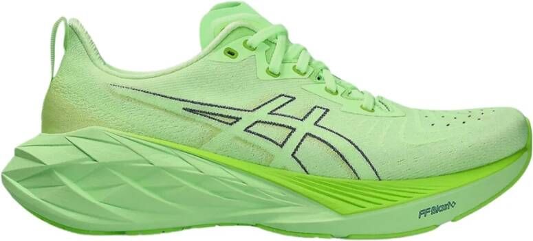 ASICS Novablast 4 Hardloopschoenen Groen 1 2 Man