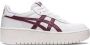 ASICS Platform Tussenzool Synthetisch Leren Sneakers White Dames - Thumbnail 1