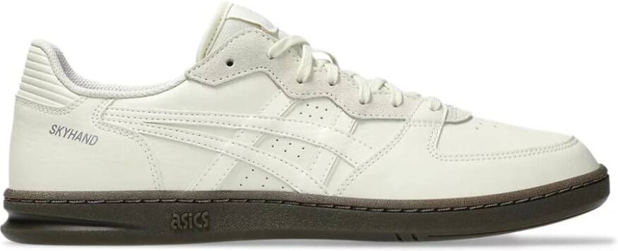 ASICS Retro Handbalsneakers Pale Oak Cream Beige