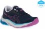 ASICS Gel-Pulse 12 hardloopschoenen donkerblauw roze blauw - Thumbnail 3