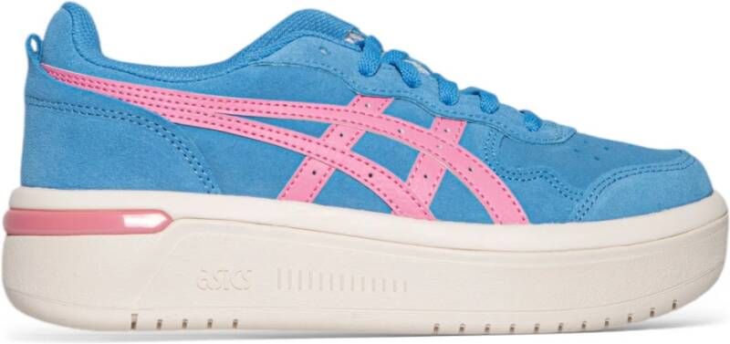 ASICS Suede Sneakers in Waterscape Sweet Pink Blue Dames