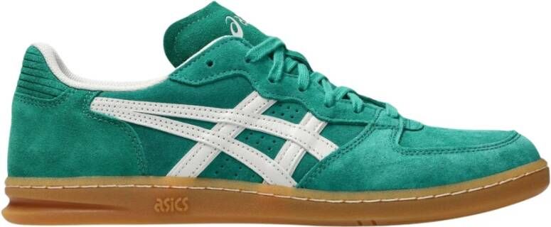 ASICS Suède sneakers met logoborduursel Green Heren