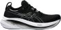 ASICS Gel-Nimbus 26 Hardloopschoenen Regular zwart - Thumbnail 2