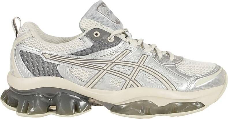 ASICS Wit Licht Stof Kinetic Sneakers Gray Heren