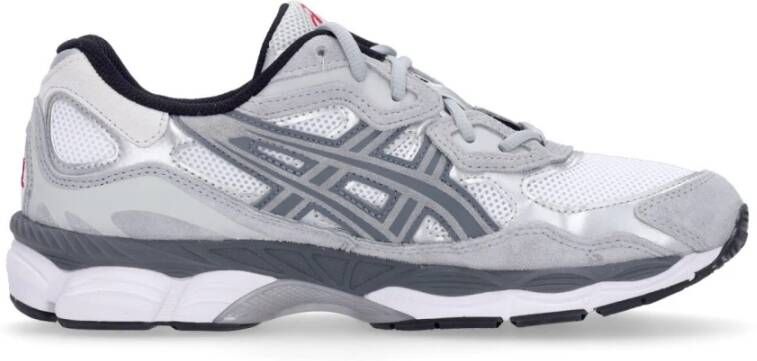 ASICS Wit Grijs Lage Sneaker Gel™ Technologie Gray Heren