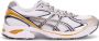 ASICS Witte Mesh Sneakers met Leren Details White - Thumbnail 11