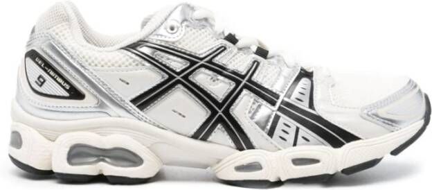 ASICS Witte Sneakers Gel-Nimbus 9 Cream Black White Heren