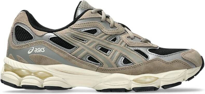 ASICS Beige Sneakers met Zand Frontsluiting Multicolor Heren