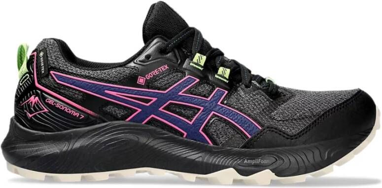 ASICS Zwarte Sneakers met Gore-Tex Membraan Black Dames