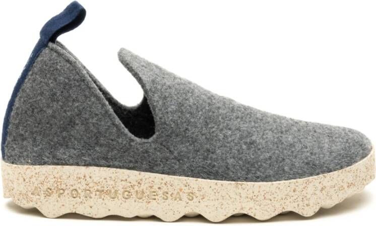 Asportuguesas City Felt Sneakers Gray Dames