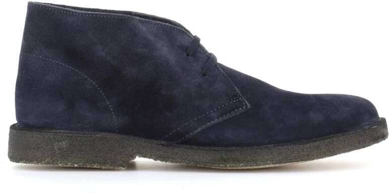 Astorflex Blauwe Suède Laarzen Blue Heren