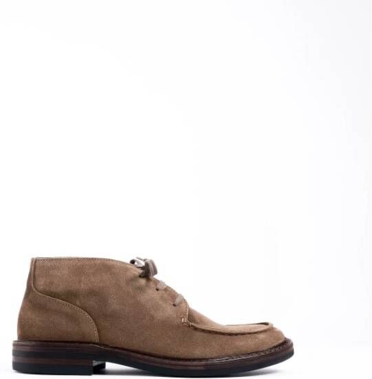 Astorflex Suede Moccasin Boot Beige Heren