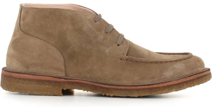 Astorflex Taupe Suède Chukka Laarzen Ambachtelijk Ideal Beige Heren