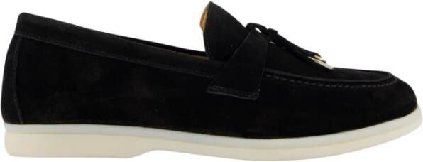 Atelier Verdi Zwarte Loafer Schoenen voor Dames Black Dames