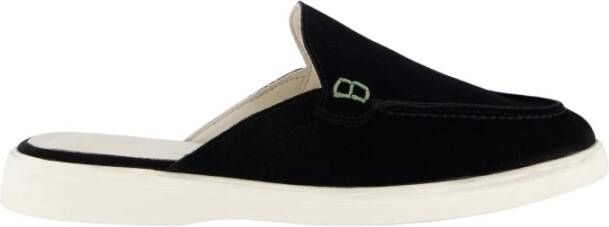 Atelier Verdi Zwarte Slip On Sandaal voor Dames Black Dames