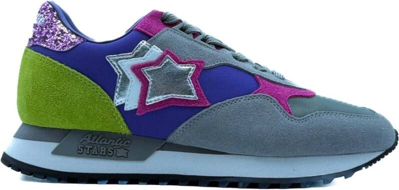 Atlantic stars Paarse Sneakers Ghal Model Multicolor Dames