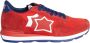 Atlantic stars Rode Suède Sneakers Red Heren - Thumbnail 1