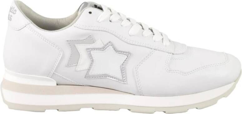 Atlantic stars Sneaker Schoenen van Polyurethaan Materiaal White Dames