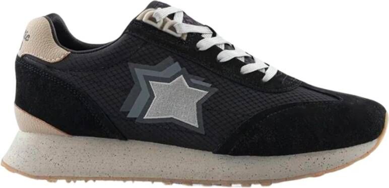 Atlantic stars Stof Suède Sneakers Rubber Zool Mannen Multicolor Heren