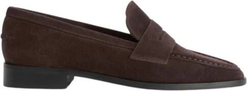 ATP Atelier Walnoot Suède Loafer Schoen Brown Dames