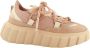 Attilio Giusti Multicolor Leren Sneakers Blondie Collectie Beige Dames - Thumbnail 1