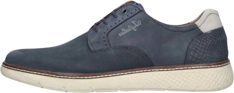 Australian Blauwe Veterschoenen Pozzato Blue Heren