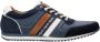 Australian Blauwe Suède Lage Sneakers Camaro Multicolor - Thumbnail 4