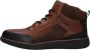 Australian Durango Donker Cognac Leren Schoen Brown Heren - Thumbnail 3