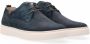 Australian Sneakers Blauw Nubuck 301239 Heren Nubuck - Thumbnail 2