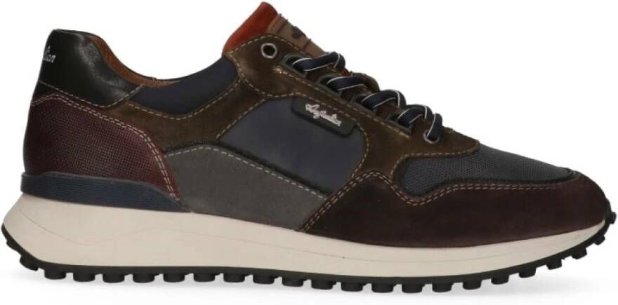 Australian Stevige Oxford Sneaker met Chunky Zool Meerkleurig Heren