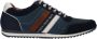 Australian Blauwe Suède Lage Sneakers Camaro Multicolor Heren - Thumbnail 3