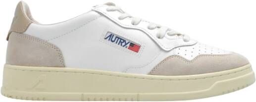 Autry Witte Medalist Leren Sneakers White