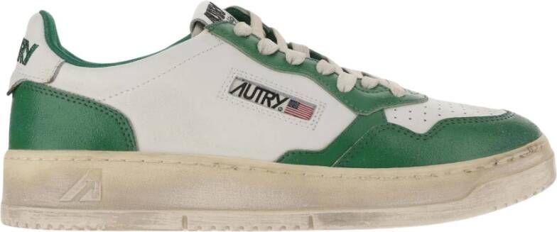 Autry Avlmbc05 Wit Groen Stijlvol Model Multicolor Heren